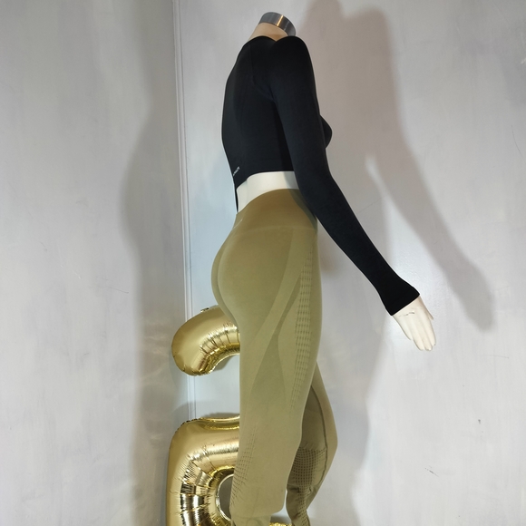 Leggings Olive color - Picture 3 of 9